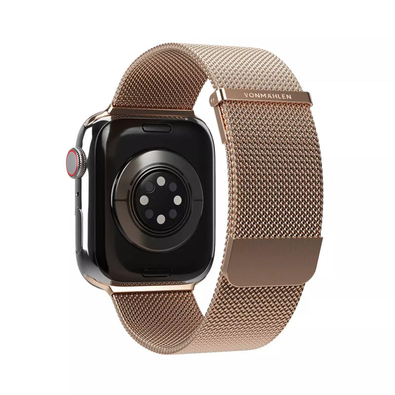 VONMÄHLEN Milanese Loop 2 Roségold Edelstahlarmband für Apple Watch 42-49 mm - 4251483624726