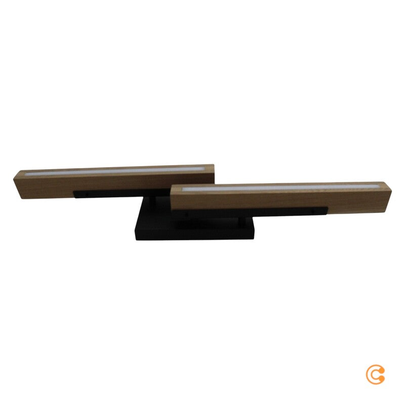Deko-LED Deckenlampe Deckenlampe Lampe Leuchte Madera aus Eichenholz 2-flammig - 4042943169617