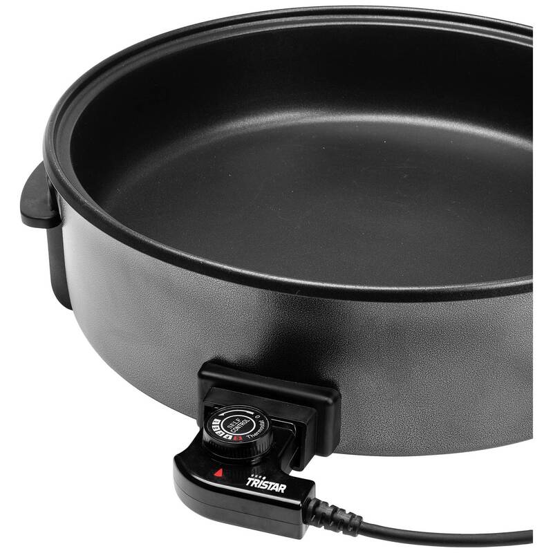 Tristar Multifunktionspfanne PZ-9145 Elektropfanne 1500W Schwarz 40cm 7,5l - 8713016087027