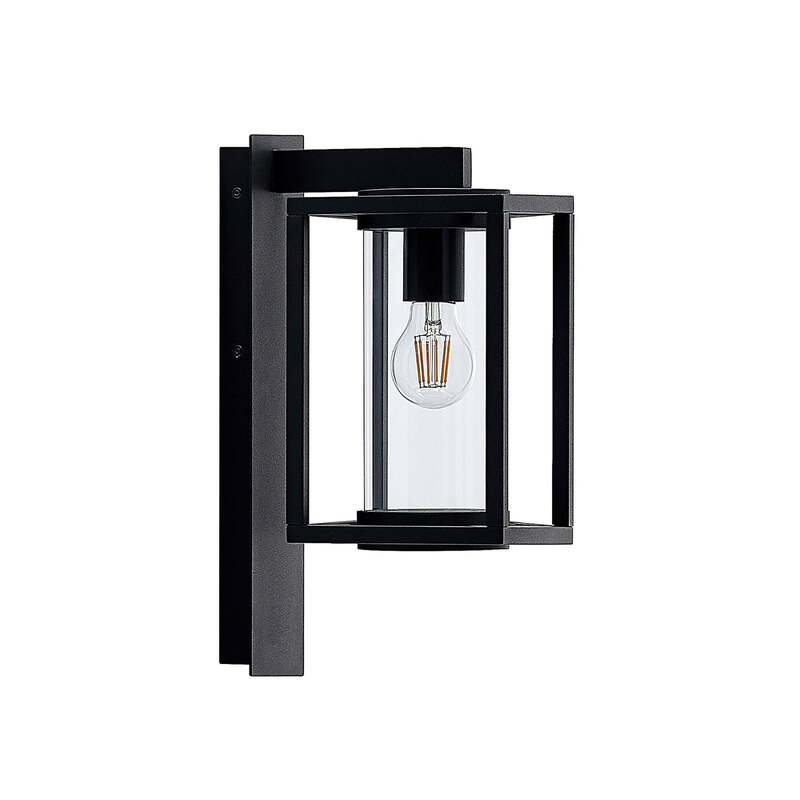 Lucande Außenwandleuchte Ferda LED Gartenleuchte Wandleuchte anthrazit IP44 78cm - 4251096575996