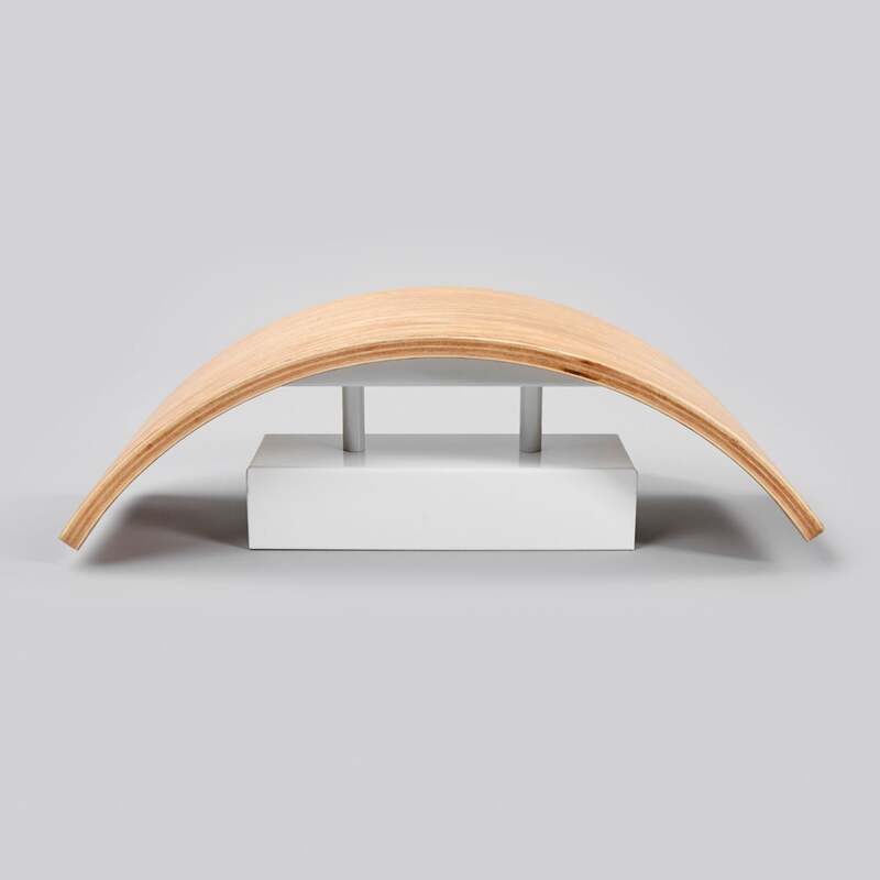 Lindby Wandleuchte Holz Rafailia LED Wandlampe Leuchte warmweiß dunkelbraun 33cm - 4251096533385
