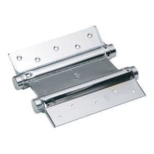 B-Ware DANNERT Pendeltürband Türscharnier Stahl blank beidseitig TS 45-50 Gr. 42/200mm