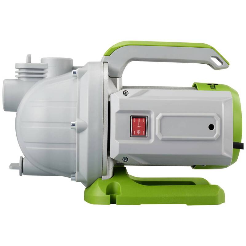 TOOLCRAFT Gartenpumpe 800W 5000l/h Bewässerungspumpe Gartenwasserpumpe robust - 4064161310152