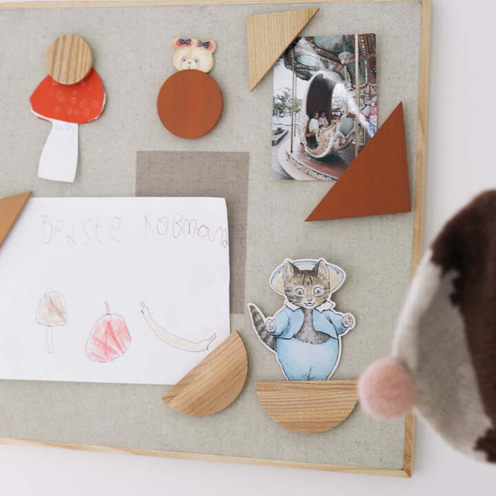 Nofred Pinnwand Magnet Wandtafel Memoboard Wandboard 51 x 51cm SIEHE TEXT/FOTO - 5713994177119