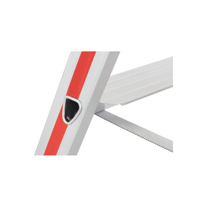 Hymer Stufenleiter Aluminium 3 Stufen Plattform Leiter ergonomisch stabil 1370mm - 4019502339477