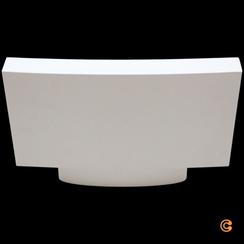 Designer Wandleuchte Microsurf LED Lampe Neil Poulton Aluminium weiß 20W 3000K - 8052993011732
