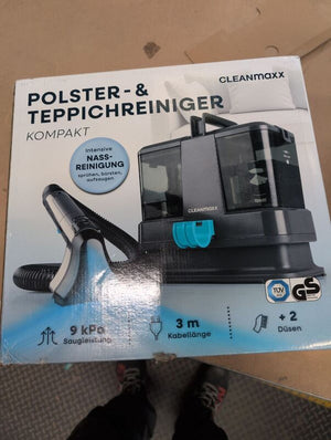 B-Ware CleanMaxx Polster- & Teppichreiniger Nass-/Trockensauger schwarz 330W 0,85l