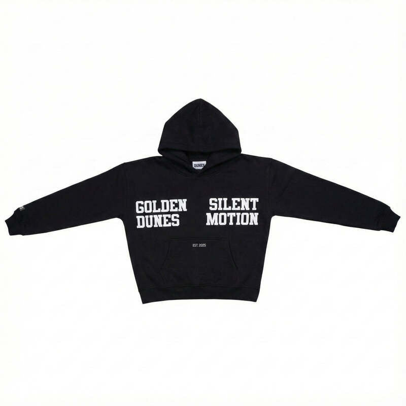 Hoodie Kapuzenpullover Dunes GOLDEN SILENCE HOODIE Schwarz XL - 51980689047890