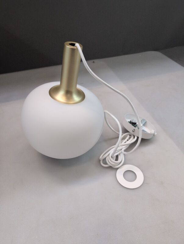 Nordlux Pendelleuchte Hängeleuchte Alton 25 E27 60W Lampe Opal 300cm Höhe 330mm - 5701581413887