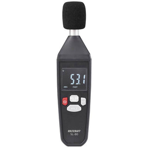 B-Ware Voltcraft Schallpegel-Messgerät SL-80 30-130 dB Messgerät Schallpegel 136g LCD