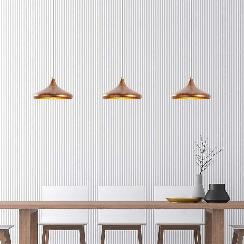 Hängeleuchte Barek 11545 LED Pendelleuchte dimmbar messing patiniert 34cm Ø - 8683342590679