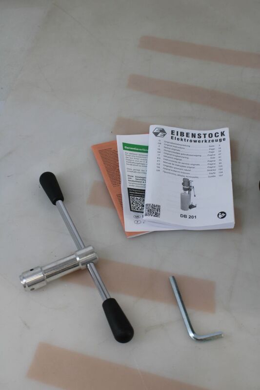 Eibenstock Bohreinheit DB 201 Diamant-Kernbohreinheit Nassbohren grau 2500W - 4026851017680