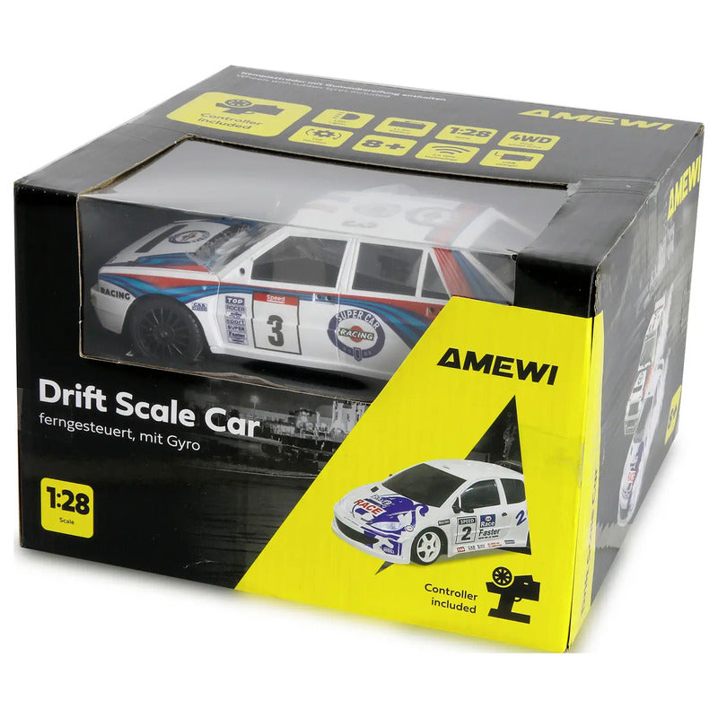 Amewi RC Fahrzeug Drift Scale Car LR28 Elektro 4WD Brushed 1:28 RtR 2,4 GHz - 4262500346552
