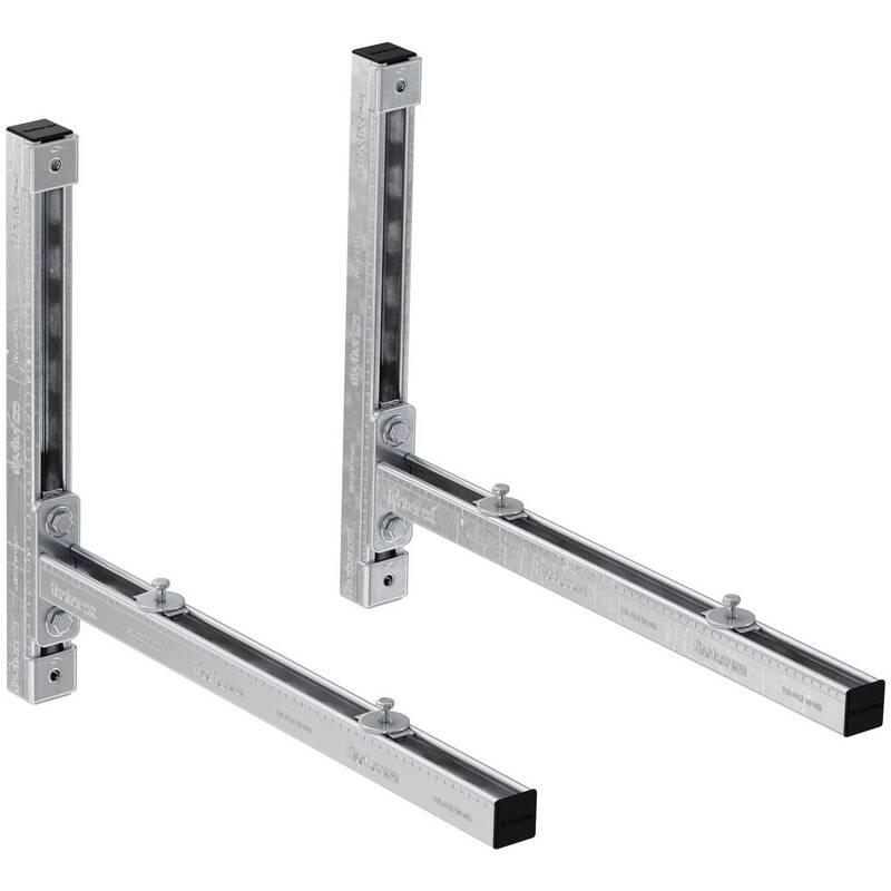 Fischer Auslegerkonsole Stahl 600mm verzinkt Halterung für Klimaanlagen Pumpen - 4048962377903