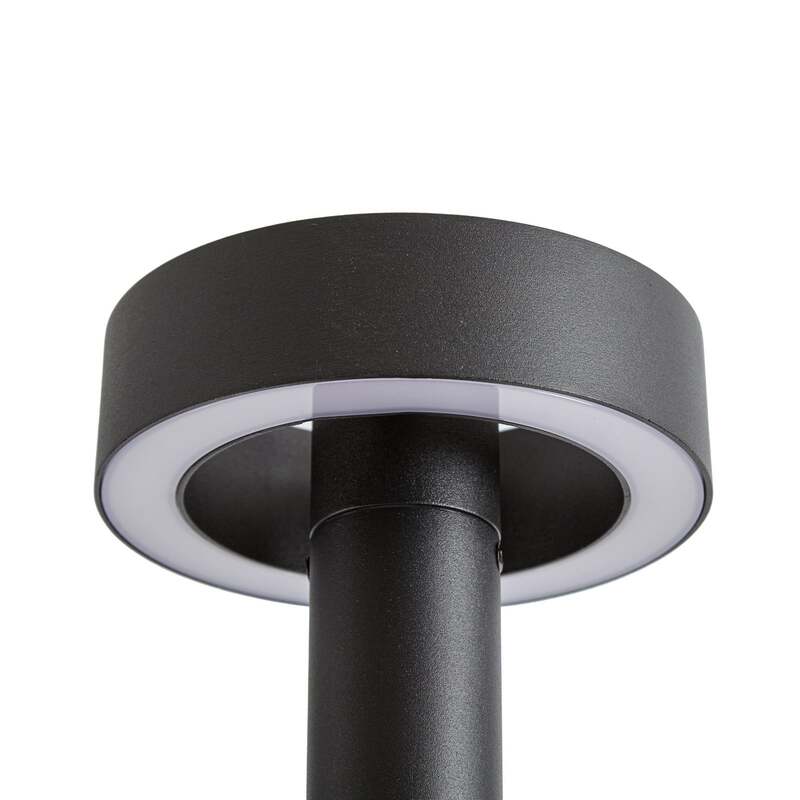 Lucande Wegeleuchte Nirella LED Gartenlampe Außenlampe schwarz 100cm IP65 CCT - 0000010049320