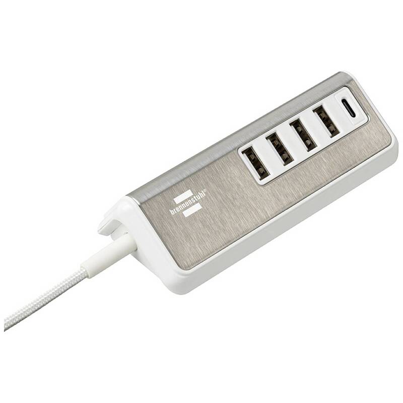 Brennenstuhl 1508230 USB-Ladegerät Innenbereich 5 x USB USB-C Buchse Ladegerät - 4007123672295