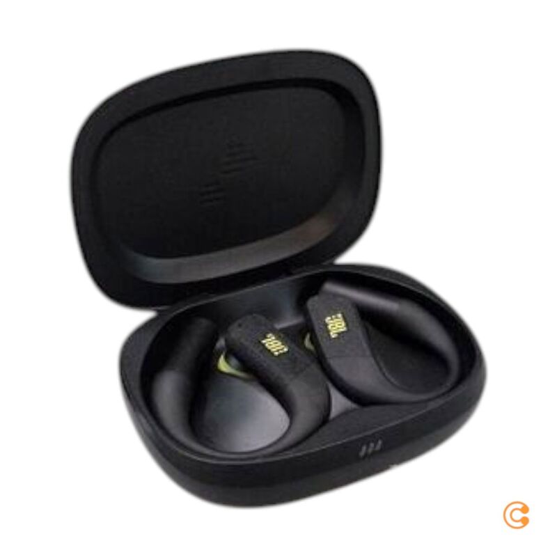 JBL Endurance Peak In Ear Kopfhörer kabellos Bluetooth Schwarz Lime Noise - 1200130027604