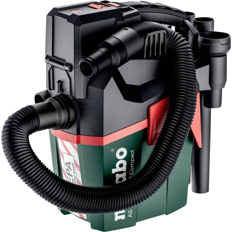 Metabo AS 18 HEPA PC Compact Nass-/Trockensauger 6 l ohne Akku - 4061792197558
