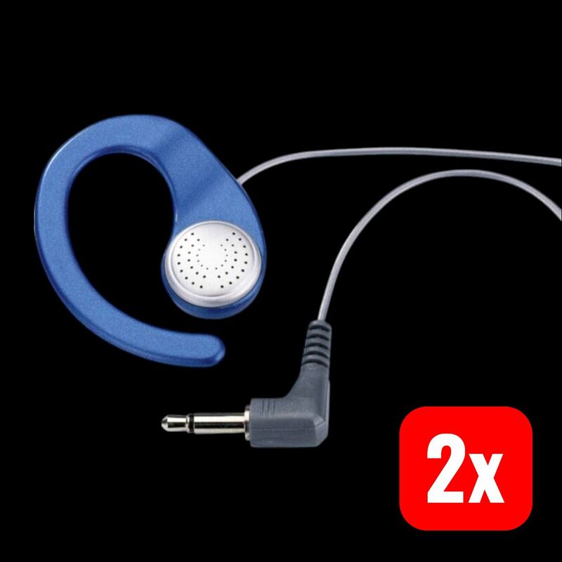 Monacor In Ear Kopfhörer kabelgebunden Mono ES-10 Kopfhörer 3,5mm 110dB 32Ω - 4007754160055