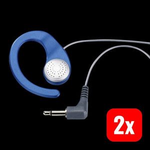 2x B-Ware Monacor In Ear Kopfhörer kabelgebunden Mono ES-10 Kopfhörer 3,5mm 110dB 32Ω