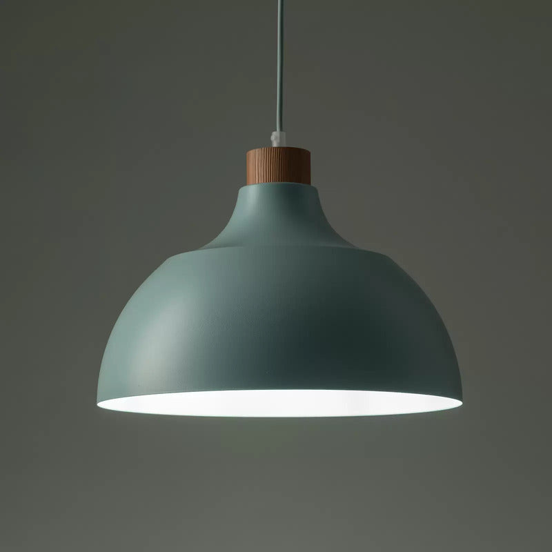 Envostar Hängeleuchte Kaitt Hängelampe Deckenlampe Lampe Holzdetail Ø 34 cm m882 - 5906135101504