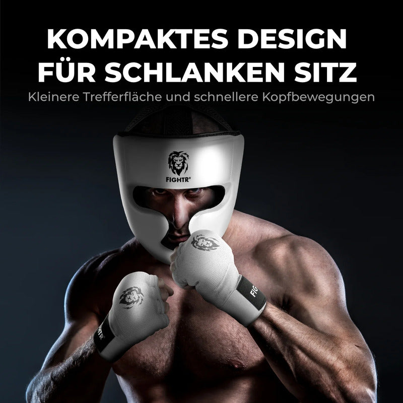 CORE Kopfschutz Schutz für Sparring und Training optimale Dämpfung weiß XL - 44695874732297