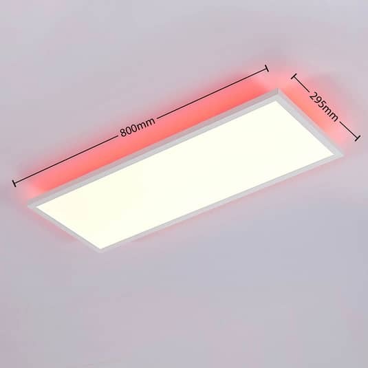 Arcchio LED Panel Deckenleuchte Lichtpanel Fernbedienung weiß multicolour dimmba - 4251096553314