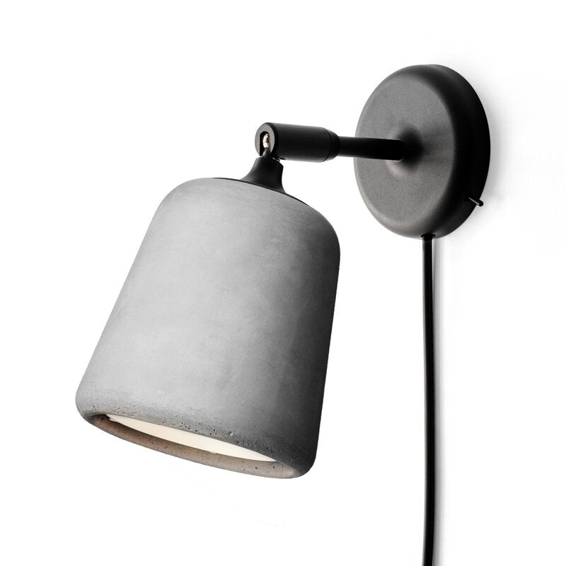 New Works Material Originals Wand Beton hellgrau E14 Wandlampe Lampe Leuchte - 5712826201558