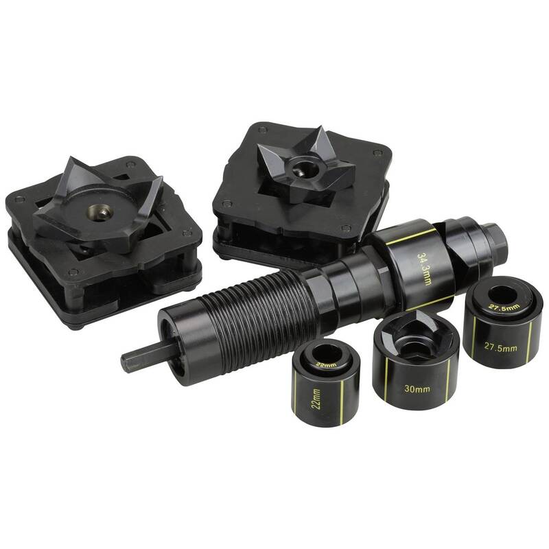 TOOLCRAFT TO-9610284 Stanzeinsätze Stanzformen Rundes Loch Quadratisch 22-4355 - 4064161325590
