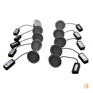 B-Ware Paulmann Einbauspot Deckenspot LED Außenleuchte chrom matt universalweiß Set959