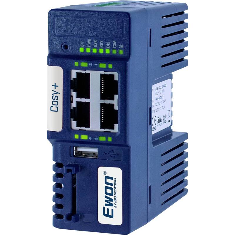 EWON COSY+ EtherNet Fernwartungsrouter Gateway VPN IIoT Ethernet HMS 24W - 2050007680710