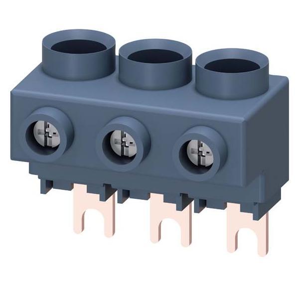 Siemens 3-Phasen-Einspeiseklemme Hauptleitungsklemme Abzweigklemme 6 STÜCK - 4011209718890