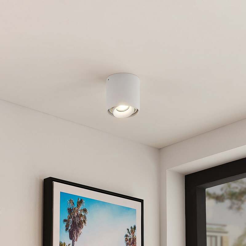 Arcchio Downlight Walza dimmbar weiß Metall Ø 9 cm GU10 Deckenleuchte - 4251096579277