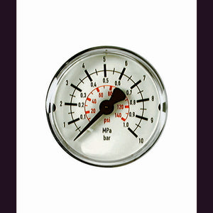 B-Ware IMI NORGREN Manometer Druckmesser Druckmessgerät Messen18-015-996 0 bis 1.6 bar