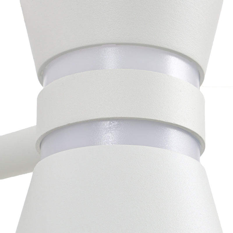 Lucande Außenwandleuchte Meravi LED Gartenleuchte Lampe Wandleuchte weiß IP44 - 4255830908828