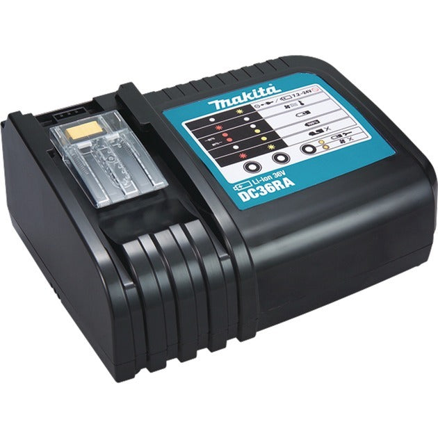Makita Ladegerät Schnellladegerät DC36RA 36Ah 230V 2,6A schwarz effizient 22min - 0088381355308