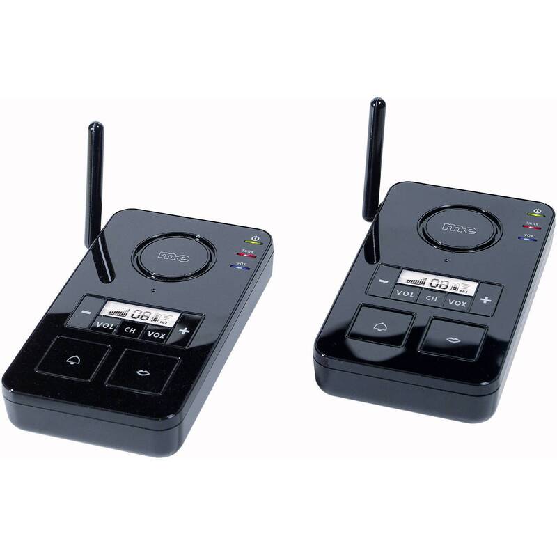 ME Funk-Sprechanlage FS-2.1 schwarz - Gegensprechanlage für klare Kommunikation - 4250109112227