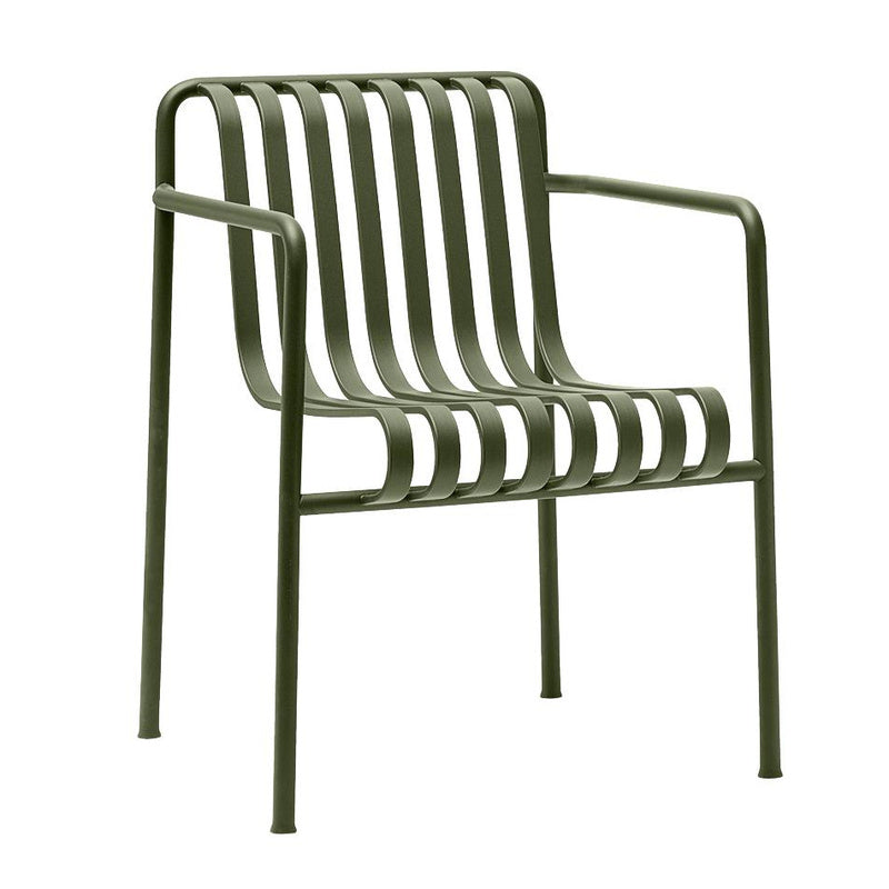 HAY Palissade Dining Gartenstuhl Armlehnstuhl Stuhl Olivgrün SIEHE TEXT/FOTO - 5710441202288