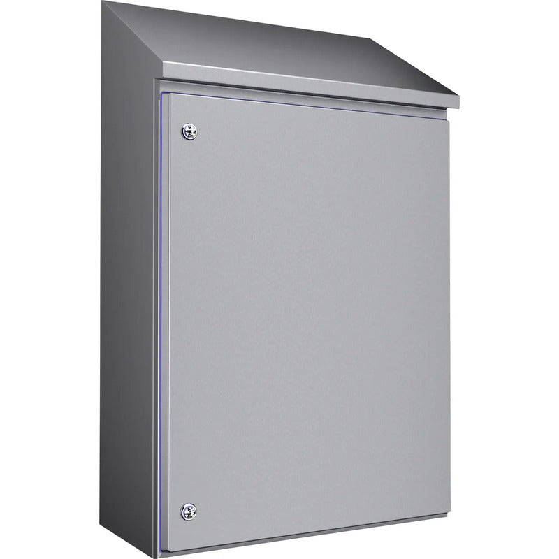 Rittal Schaltschrank HD 1312.600 Edelstahl mit Tür und Silikondichtung 610x810mm - 4028177967434