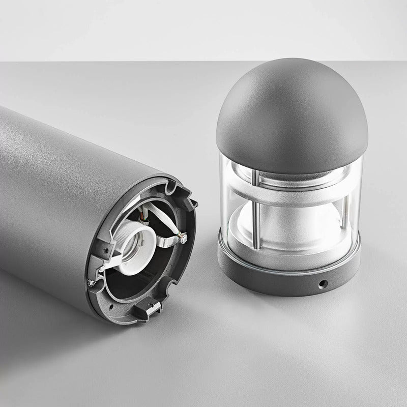 Heitronic Schlichte Wegeleuchte Maris Sockelleuchte Leuchte Nachtlicht Lampe E27 - 4002940359923