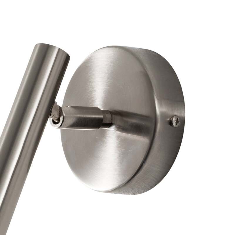 Sigma Wandleuchte Sopel LED Wandlampe dimmbar silber Stahl 1-flammig Höhe 15cm - 5902846811763