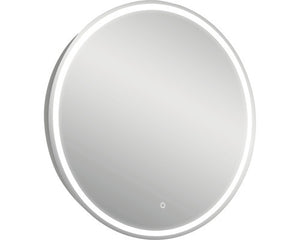 B-Ware Focco LED Spiegel Badspiegel Wandspiegel rund Badezimmer kaltweiß 80 cm