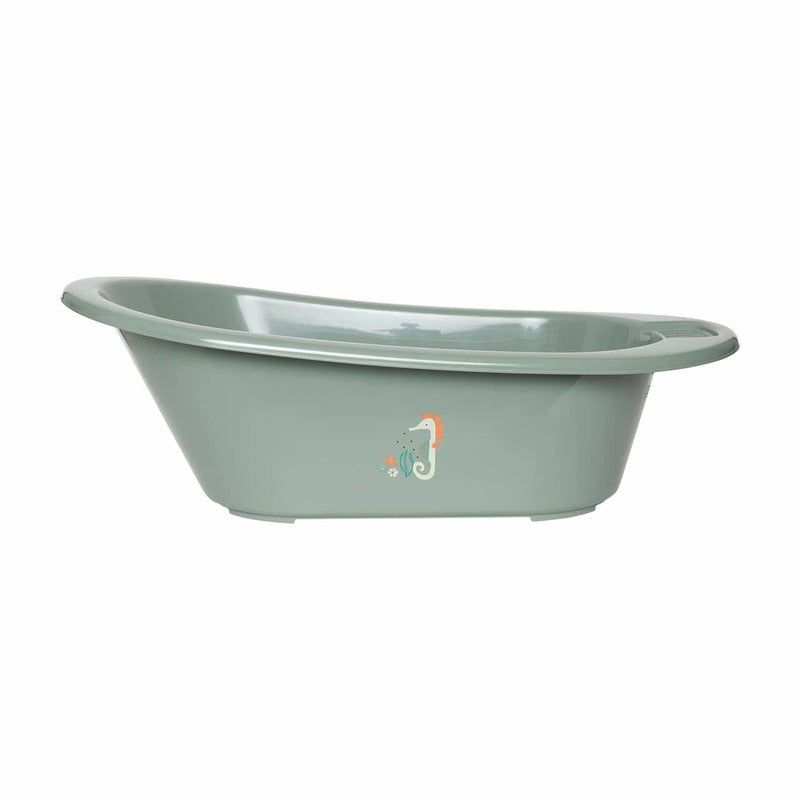 bébé-jou Babybadewanne Click Ocean Vibes Kunststoff Handtuchbadewanne geräumig - 8714929007256