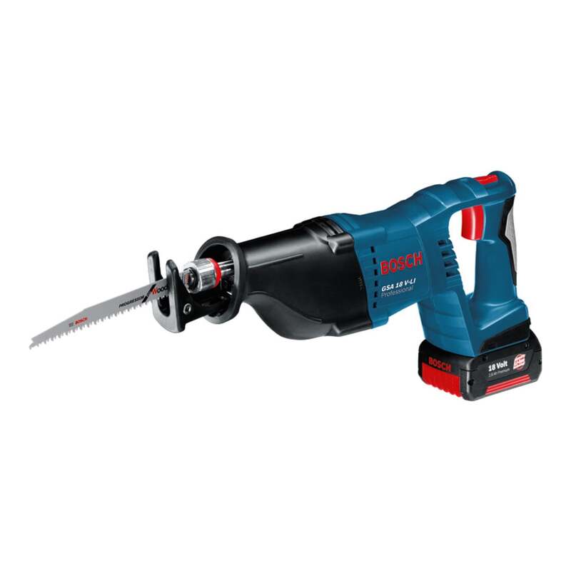 Bosch Akku-Säbelsäge GSA 18 V-LI Elektrosäge Handwerk Werkzeug 250mm Holzsäge - 3165140508940