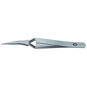 B-Ware C.K Lötpinzette Edelstahl T2349 antimagnetisch selbsthaltend 120mm 15mm