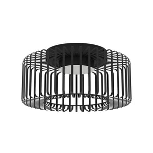B-Ware EGLO connect LED-Deckenleuchte Ginestrone-Z schwarz 22W dimmbar RGB 2450lm