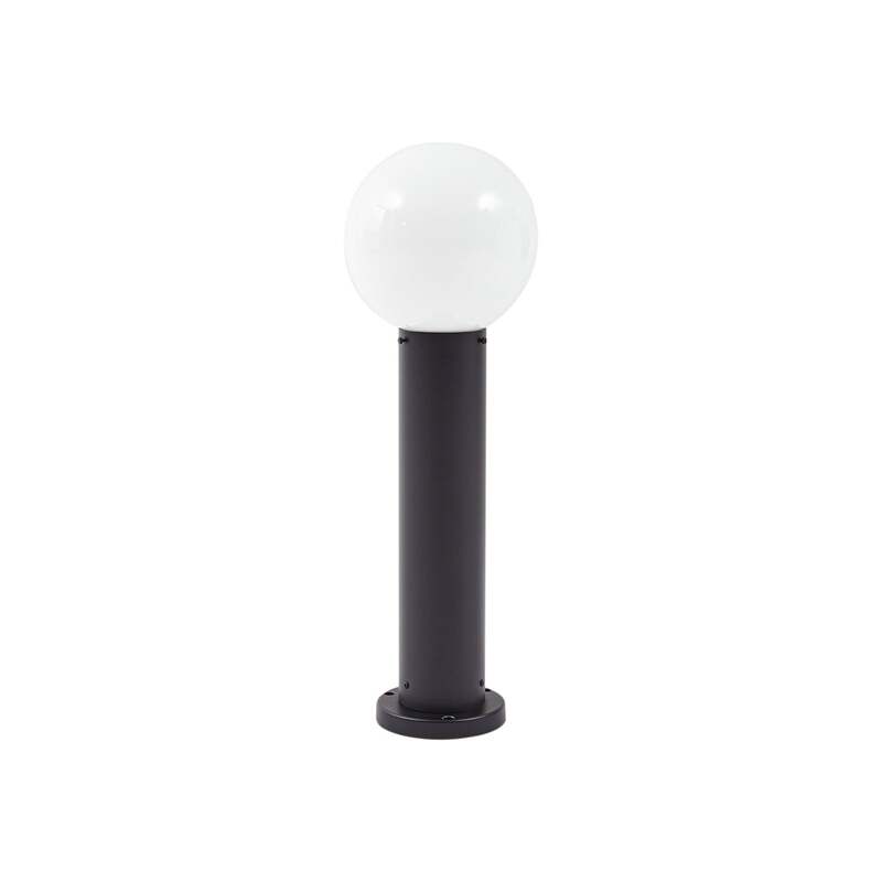 Lindby Sockelleuchte Dangan 60 cm weiß Glas Metall dimmbar E27 IP44 - 4251911798890