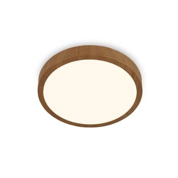Briloner Deckenleuchte Deckenlampe LED Wood Holzoptik warmweiß Leuchtmittel inkl - 4002707424116