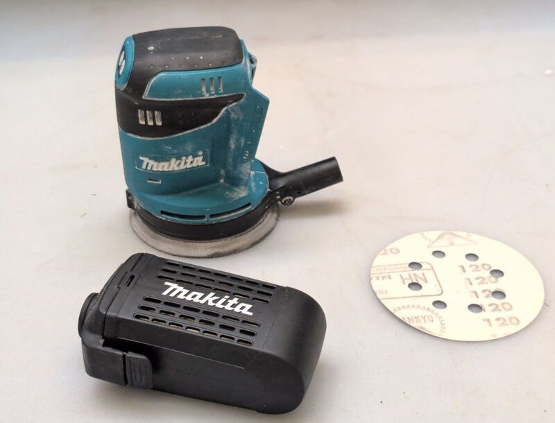 Makita Akku-Exzenterschleifer DBO180Z 18V Ø125mm Schleifmaschine ohne Akku 5kg - 88381658584