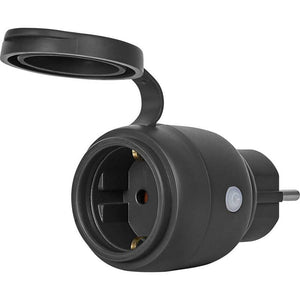 B-Ware OSRAM SMART+ Zigbee Funk-Steckdose Schwarz 230V Cloud-Anbindung Alexa